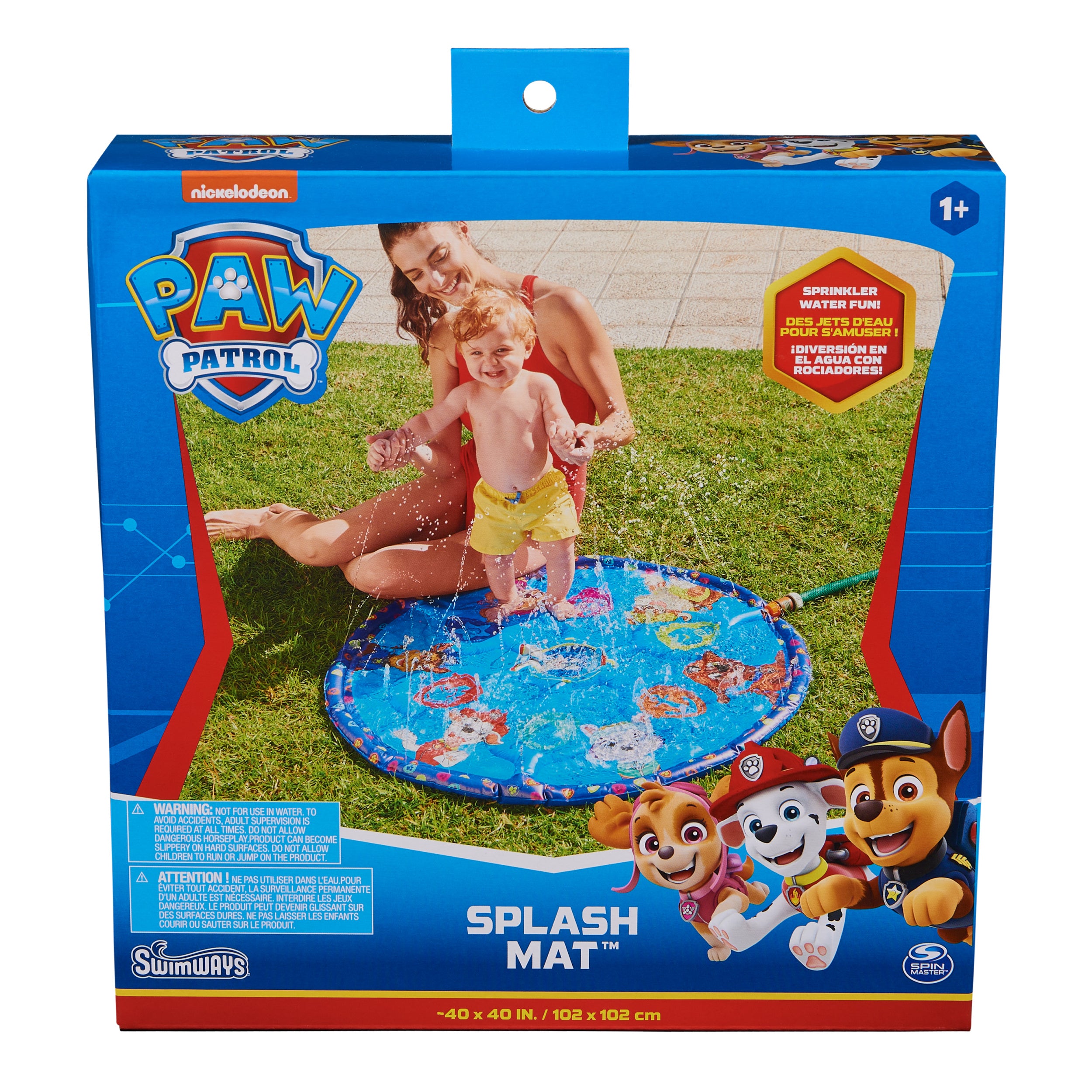 Swimways Paw Paw Patrol Paddling Pool Swimways Paw Patrol Paddlin Pups