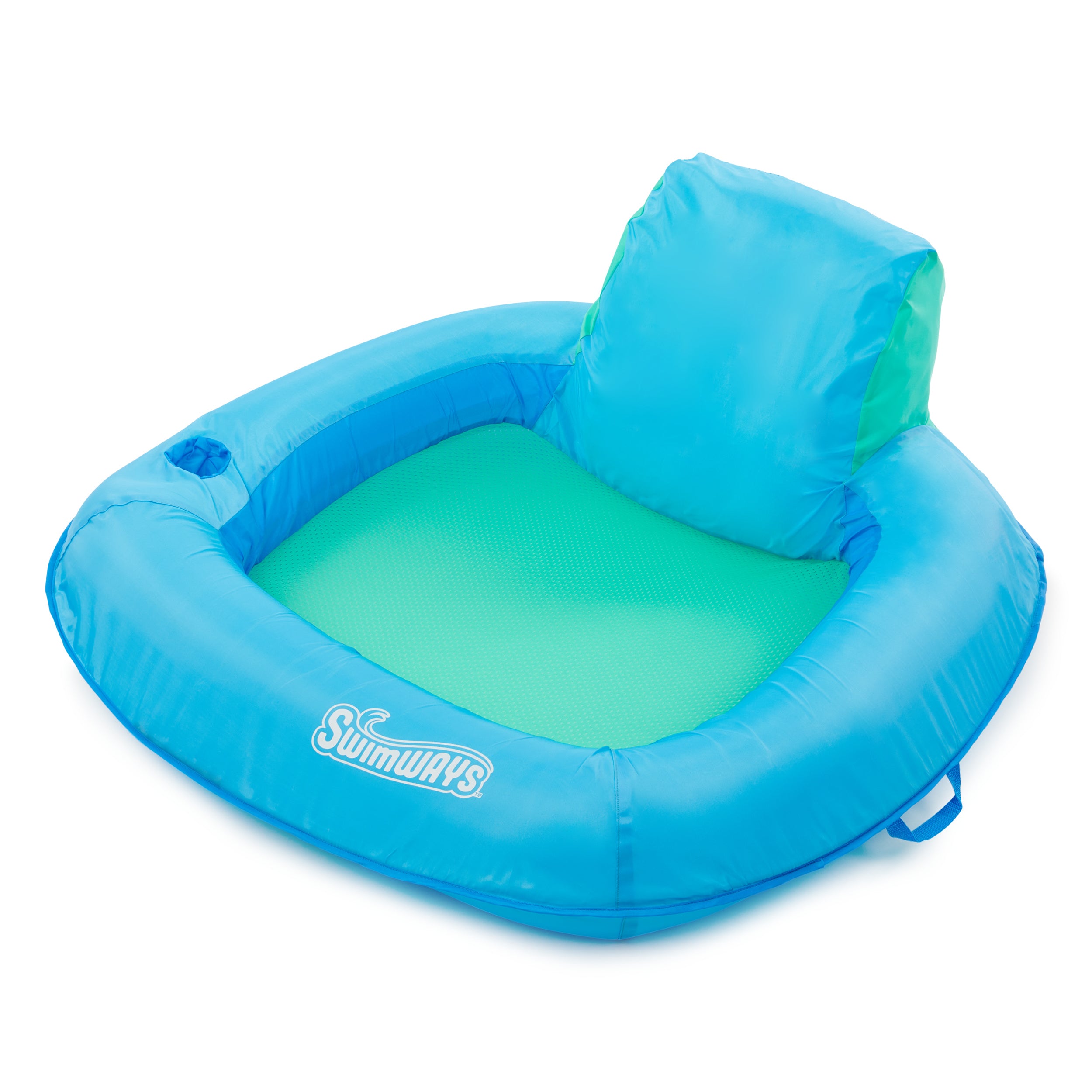 SwimWays Spring Float Premium SunSeat Inflatable Floating Chair