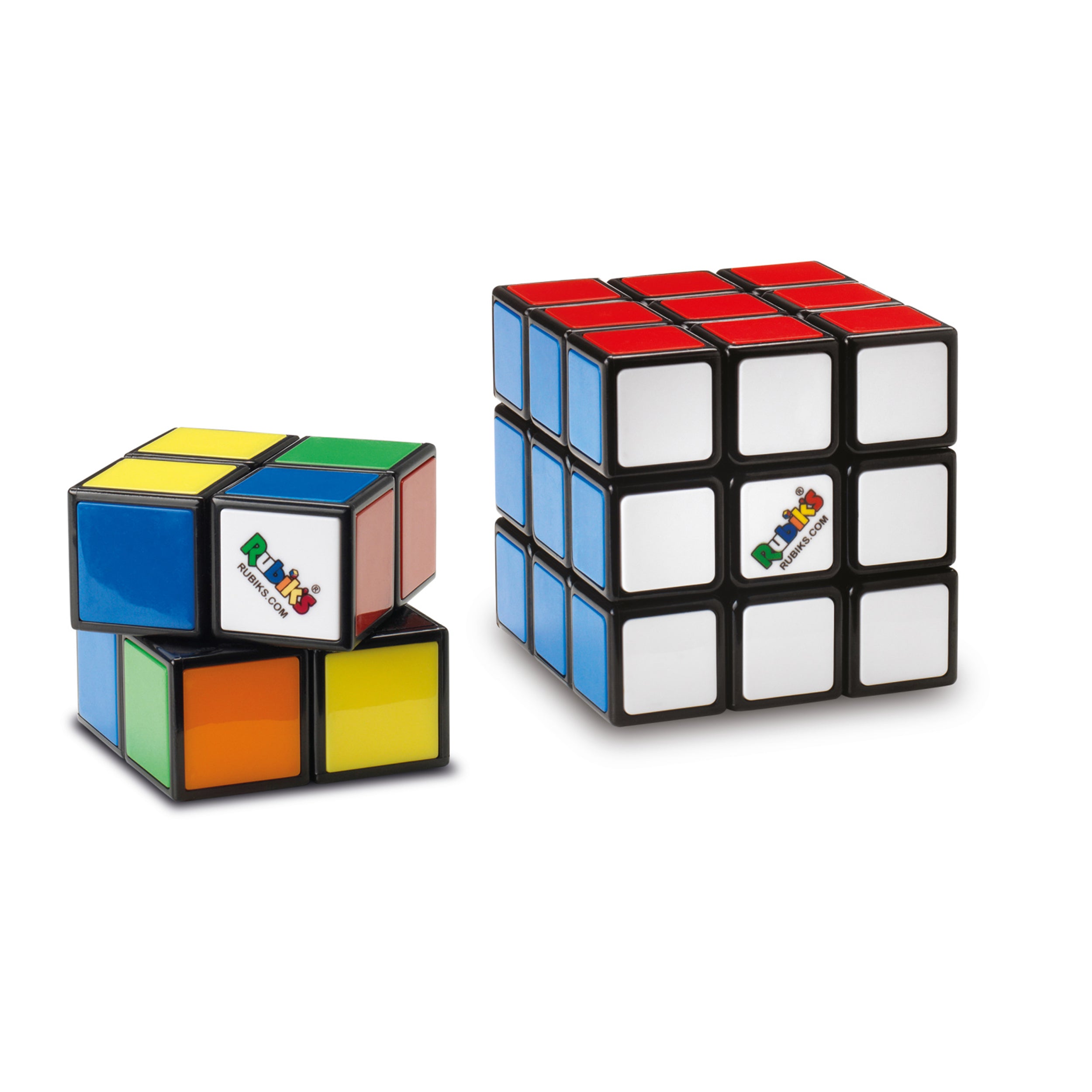 Rubik's Cube, Duo Pack of The Original 3x3 & Mini 2x2 Classic  Color-Matching Problem-Solving Puzzle Game Toy, for Kids and Adults Aged 8  and up – Shop Spin Master