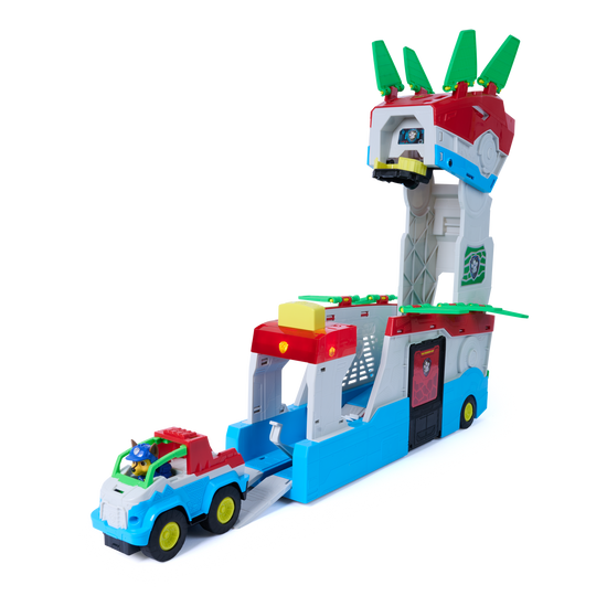 PAW Patrol: The Dino Movie Dino Mobile Headquarters 2-in- Playset