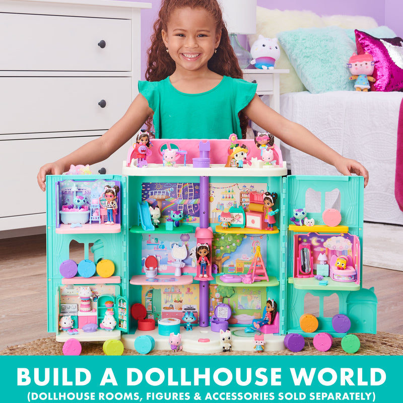 Gabby’s Dollhouse, 8-inch MerCat Purr-ific Plush