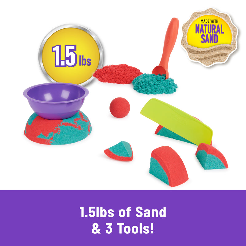 Kinetic Sand, Mold n’ Flow Playset