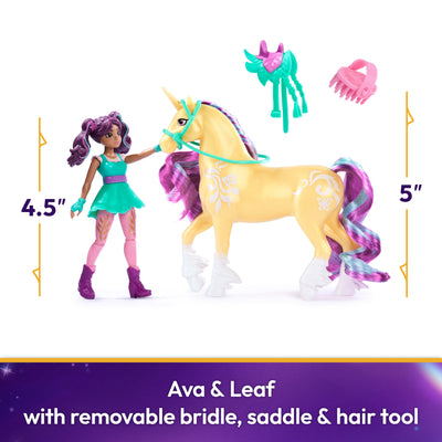 Unicorn Academy, Ava & Leaf Figure Set