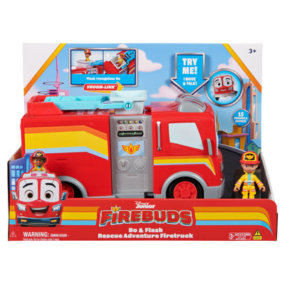 Disney Junior Firebuds, Bo & Flash Rescue Adventure Fire Truck