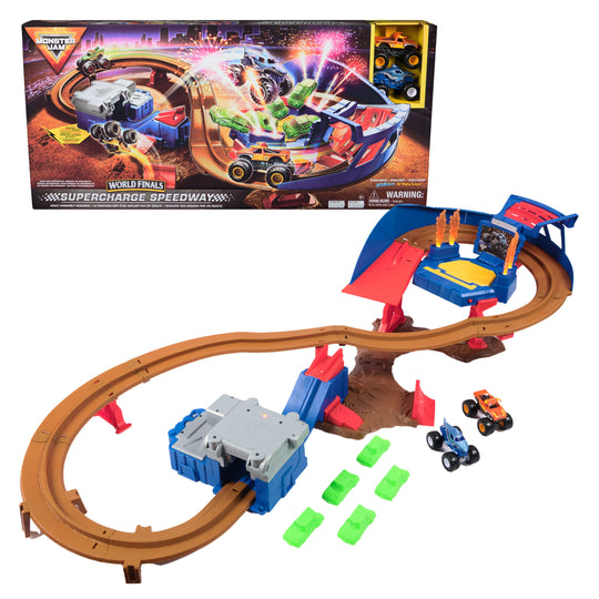 Monster Jam, Supercharge Speedway Playset