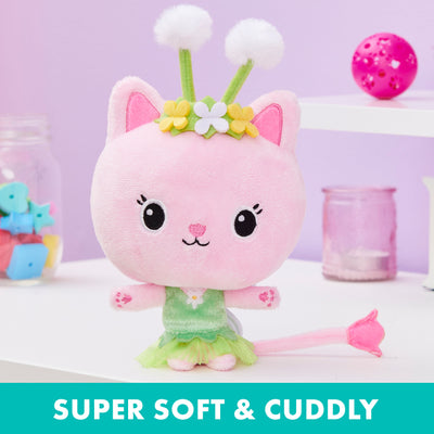 Gabby’s Dollhouse, 7-inch Kitty Fairy Purr-ific Plush