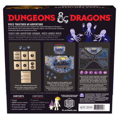 Dungeons & Dragons, Build and Explore Adventure 1000 Piece Puzzle