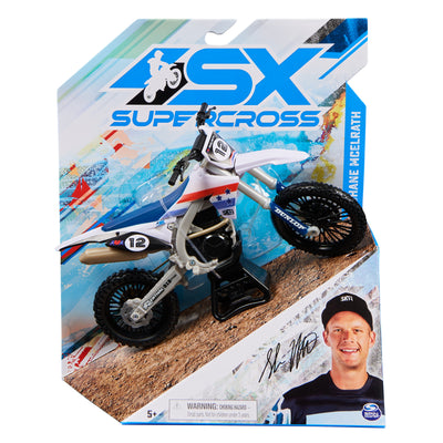 Supercross, Shane Mcelrath 1:10 Scale Die-Cast Motorcycle