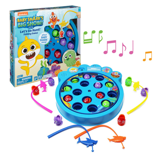 Pinkfong Baby Shark Let's Go Hunt Musical Fishing Game