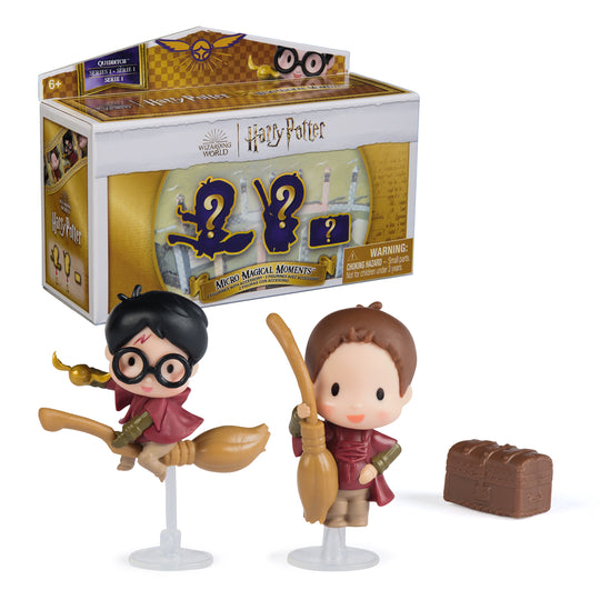 Wizarding World Harry Potter, Micro Magical Moments Quidditch 2-Pack Blind Box