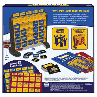 Jeopardy Family Edition Trivia Board Game