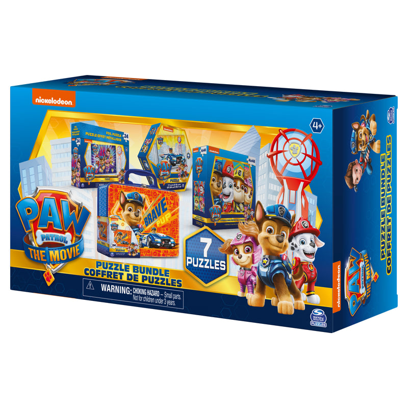 PAW Patrol: The Movie, 7 Puzzle Bundle