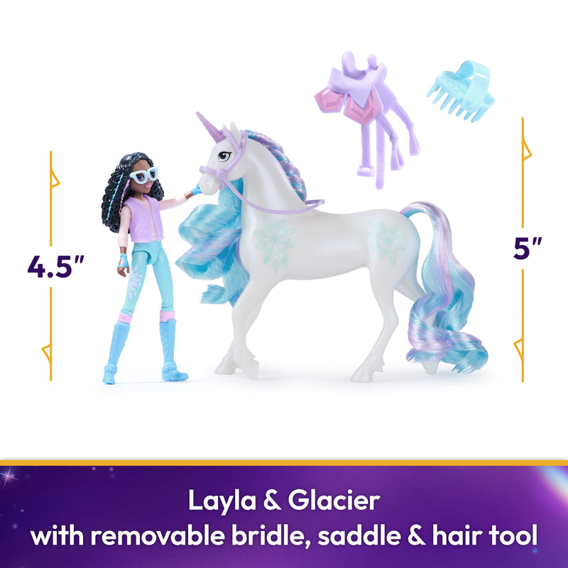 Unicorn Academy, Layla & Glacier Figure Set