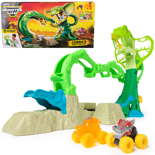 Monster Jam, Mini Jams Cobra’s Crazy Escape Playset