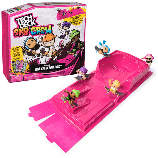 Tech Deck Sk8 Crew Transforming Fun Box