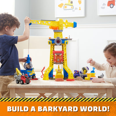 Rubble & Crew, Bark Yard Crane Tower Playset