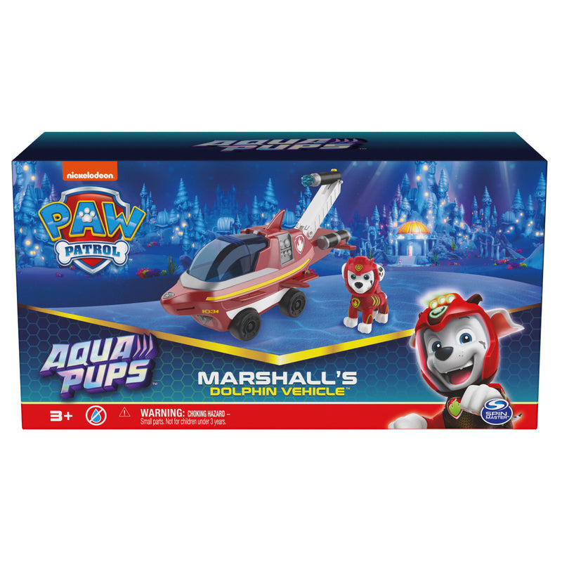 PAW Patrol Aqua Pups Marshall Transforming Dolphin Vehicle