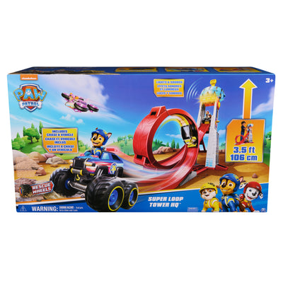 PAW Patrol: Rescue Wheels, Super Loop Tower HQ Playset