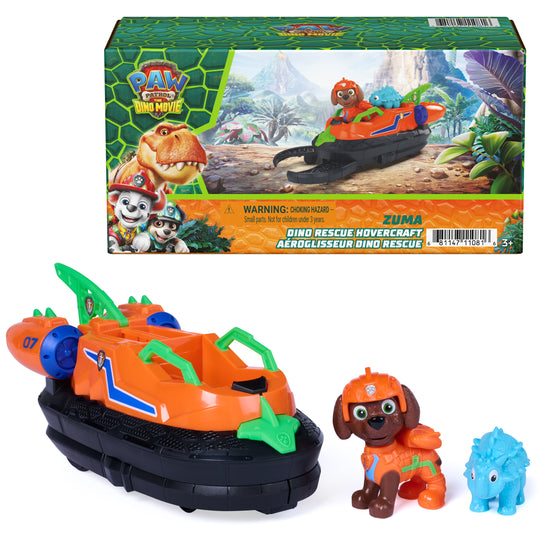 PAW Patrol: The Dino Movie Zuma Dino Rescue Hovercraft
