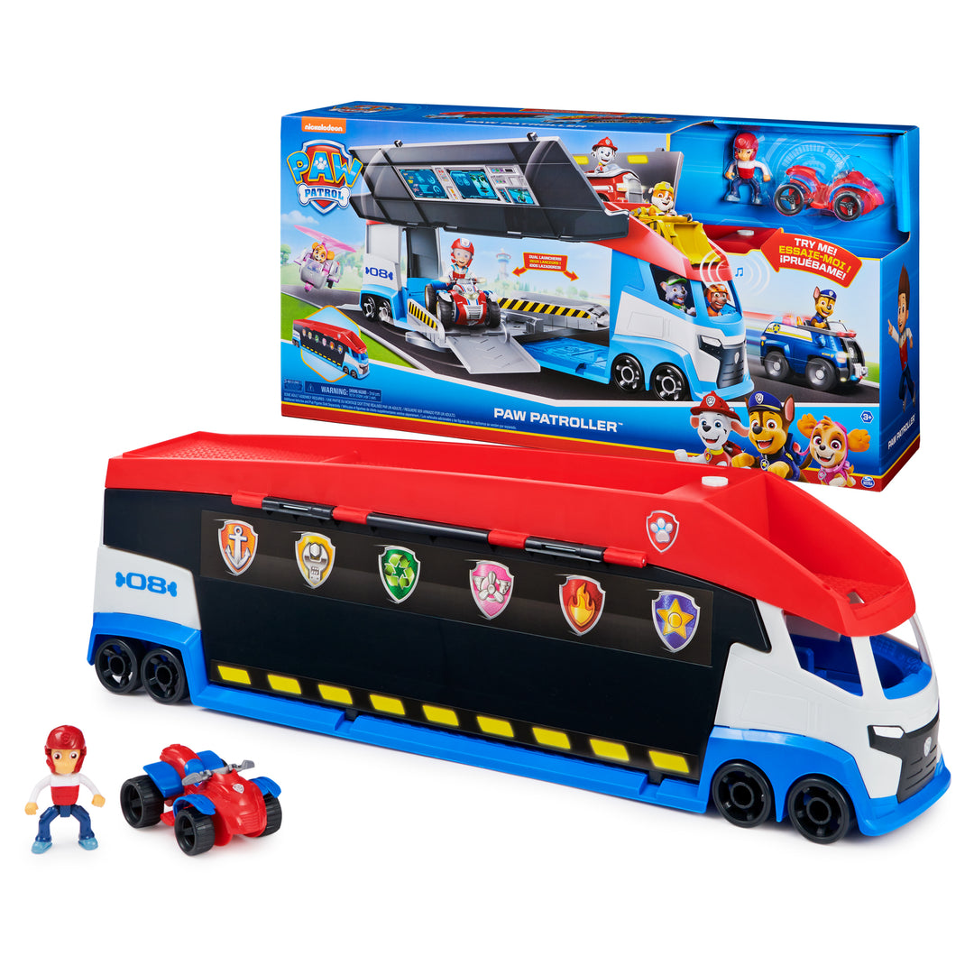 New Paw Patrol sale Movie Transforming City Paw Patroller Vehicle Set! FAST SHI