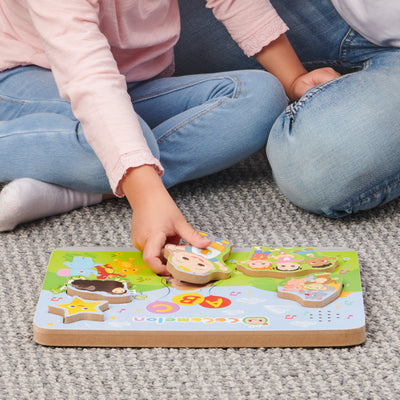 Cocomelon Wooden Musical 5-Piece Jigsaw Puzzle