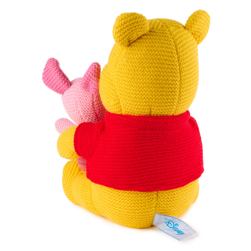 Winnie the Pooh & Piglet Knit Plush, 10 in