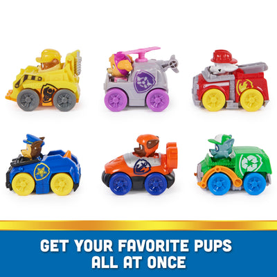 PAW Patrol, Pup Squad Racers 6-Pack Gift Set