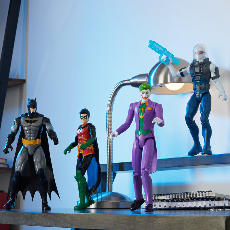 DC Comics, Batman and Robin vs. The Joker and Mr. Freez 12-inch Action Figures