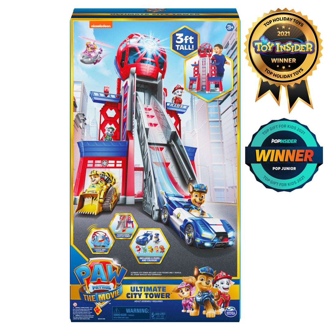 Paw patrol buying mighty lookout tower noise and lights