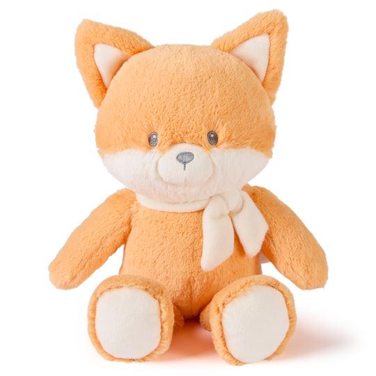 Sustainably Soft Recycled Fox, Orange, 13 in