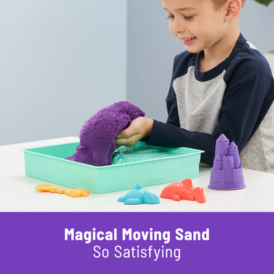 Kinetic Sand, 1lb Purple Sandbox Playset