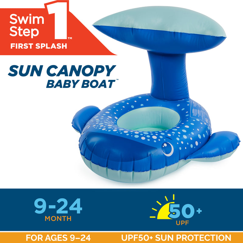 SwimWayas Sun Canopy Baby Boat