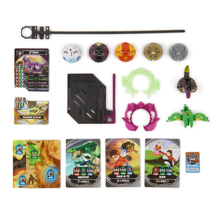 Amazon.com: Bakugan Battle 5-Pack, Special Attack Dragonoid
