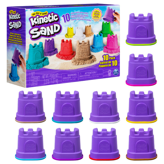 Kinetic Sand, Castle Container 10-Pack