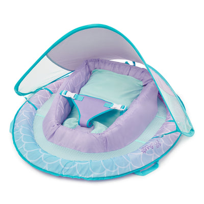 SwimWays, Inflatable Infant Mermaid Spring Float with Sun Canopy