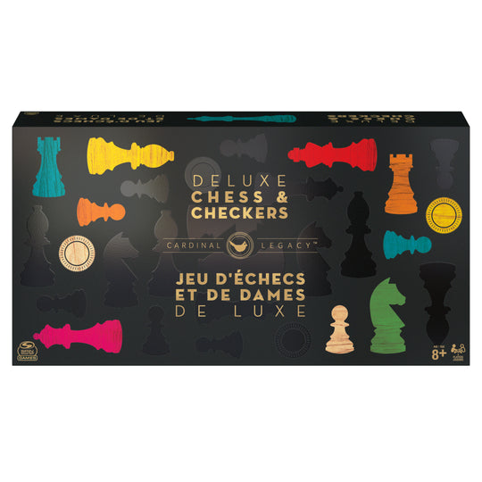 Legacy Deluxe Chess & Checkers Set