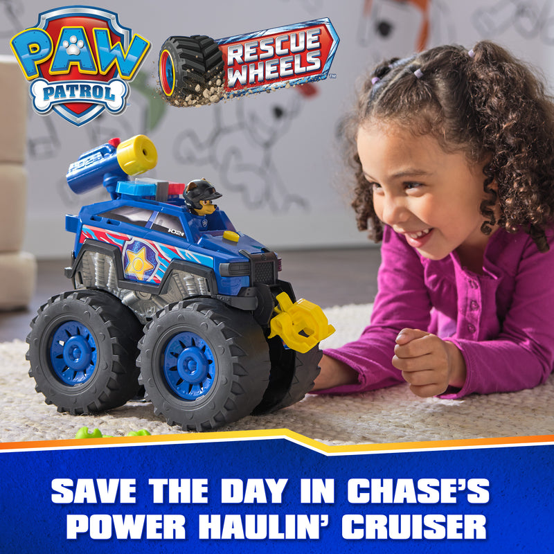 PAW Patrol: Rescue Wheels, Chase’s Power Haulin’ Cruiser