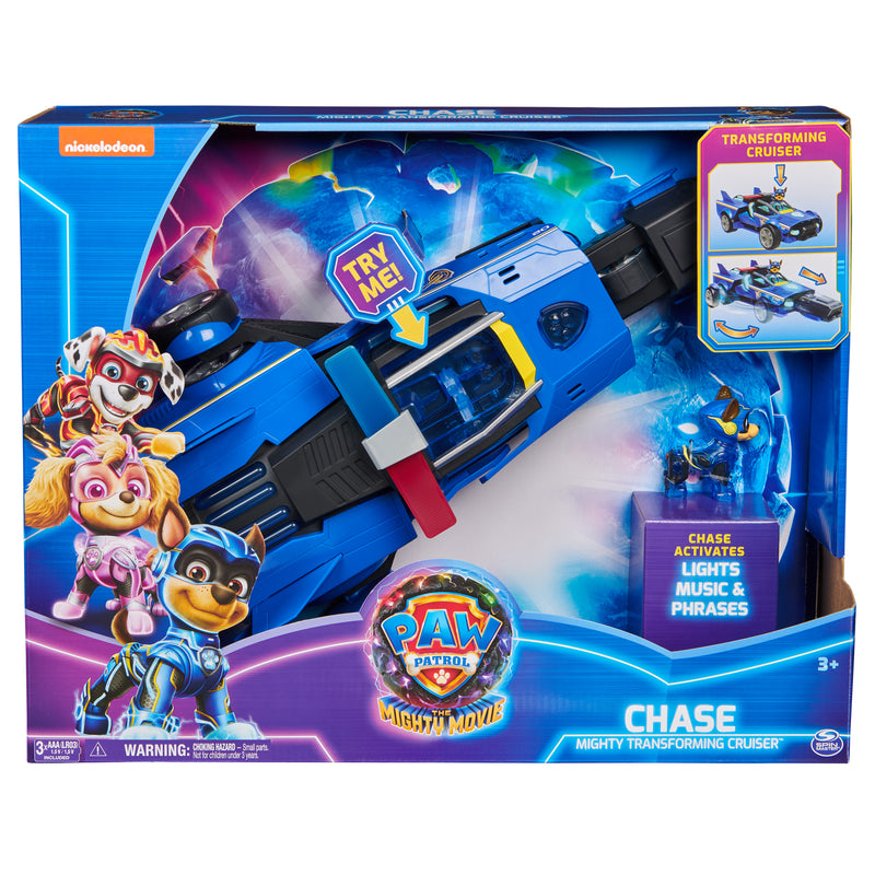 PAW Patrol: The Mighty Movie, Chase’s Deluxe Transforming Cruiser