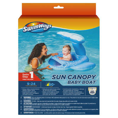 SwimWayas Sun Canopy Baby Boat