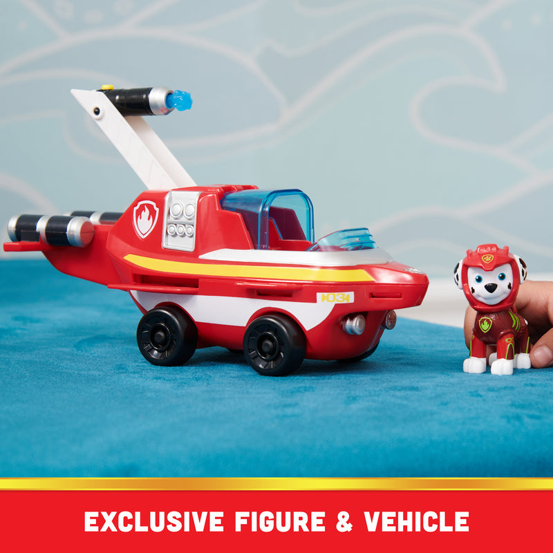 PAW Patrol Aqua Pups Marshall Transforming Dolphin Vehicle