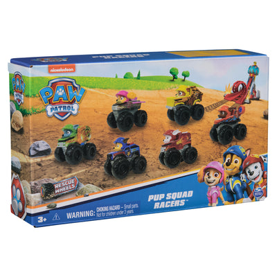 PAW Patrol: Rescue Wheels Pup Squad Racers 6-Pack