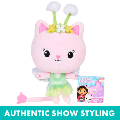 Gabby’s Dollhouse, 7-inch Kitty Fairy Purr-ific Plush