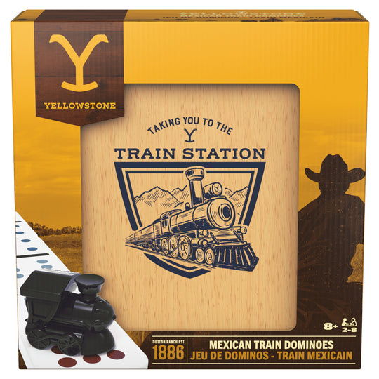 Yellowstone Mexican Train Dominoes Set
