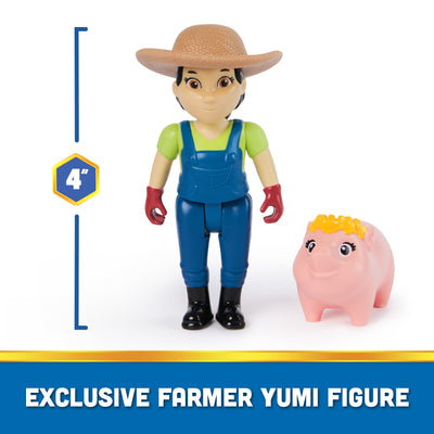 Paw Patrol, Skye and Farmer Yumi Figure Set