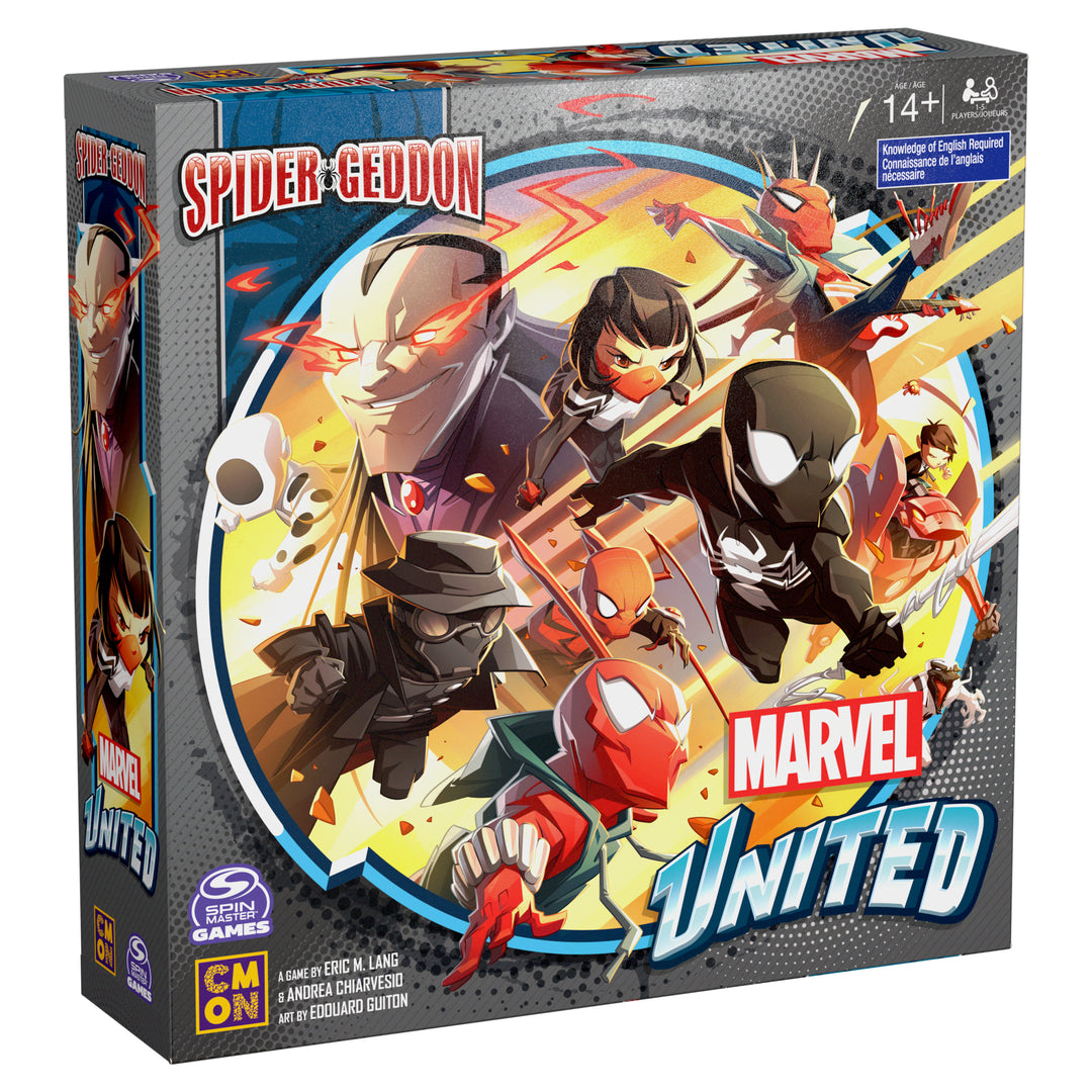 Marvel United Spider-Geddon Strategy Board Game by CMON & Spin