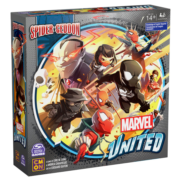 Marvel United Spider-Geddon Strategy Board Game by CMON & Spin