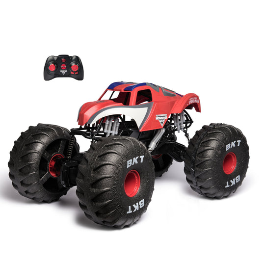 Monster Jam, Marvel Mega Spider-Man RC Monster Truck, 1:6 Scale