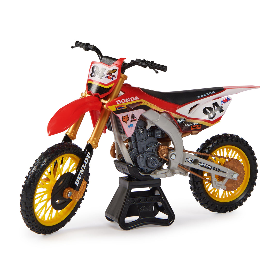 Supercross, Authentic Ken Roczen 1:10 Scale Collector Die-Cast Toy Motorcycle Replica with Race Stand, For Collectors and Kids Age 5 and Up – Shop Spin Master