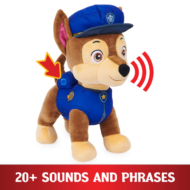 PAW Patrol, Talking Chase 12-Inch-Tall Interactive Plush