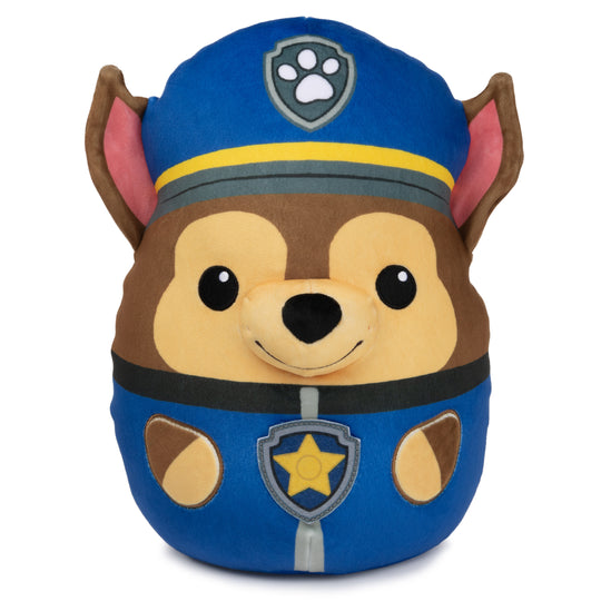 PAW Patrol Chase Squish Plush, 12 in
